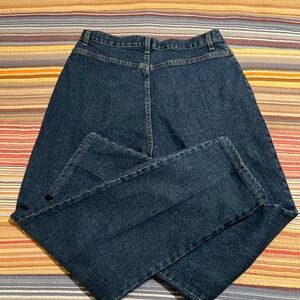 French Dressing Jeans Paris Women's Blue‎ Denim Jeans Size 14 Straight Leg